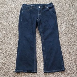 Lane Bryant Bootcut Jeans Genius Fit 16 Short